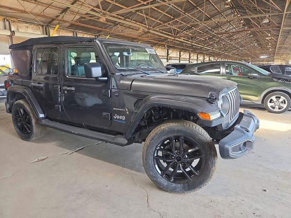 2021 JEEP WRANGLER — Passenger 3/4