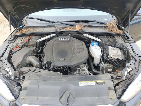 2018 AUDI A5 — Engine bay