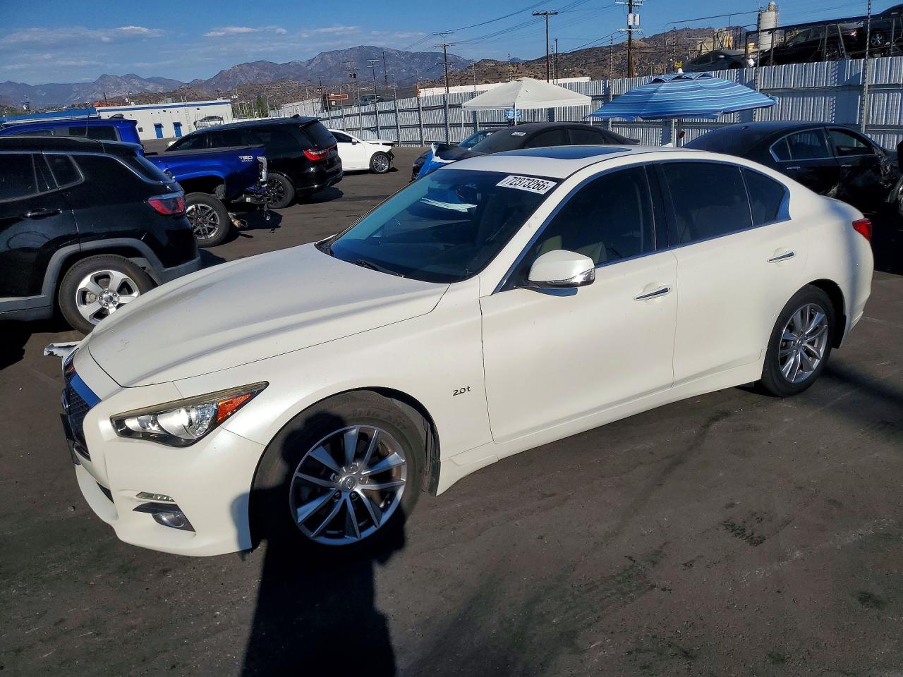 2017 INFINITI Q50 — Front 3/4
