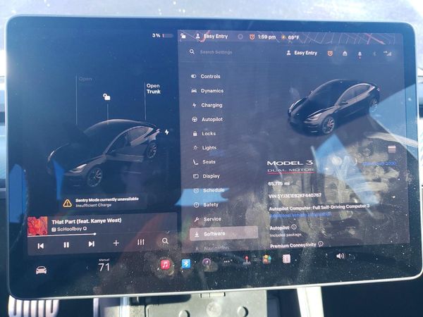 2019 TESLA MODEL 3
