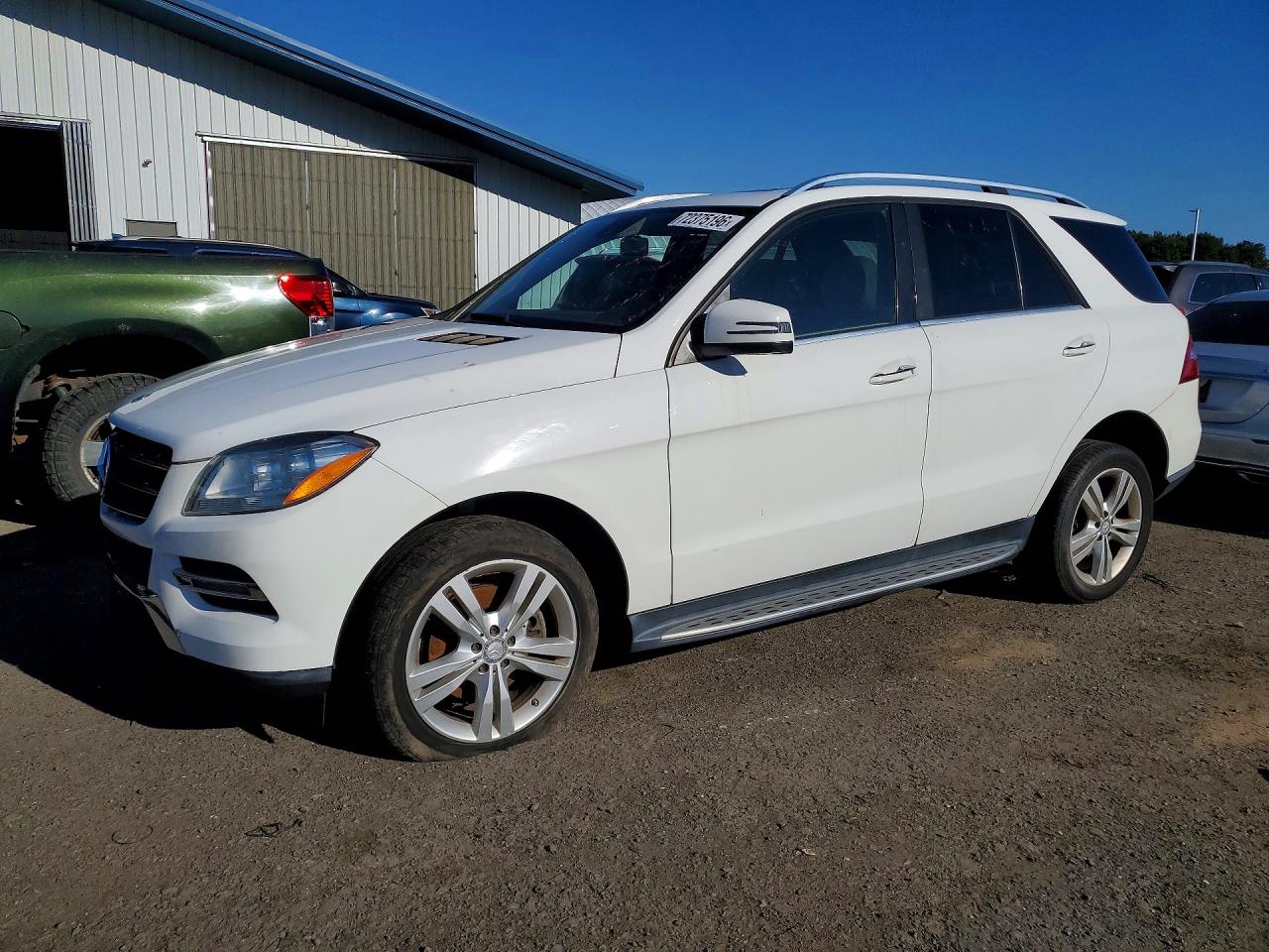 2014 MERCEDES-BENZ M-CLASS ML350 4-MATIC — Front 3/4