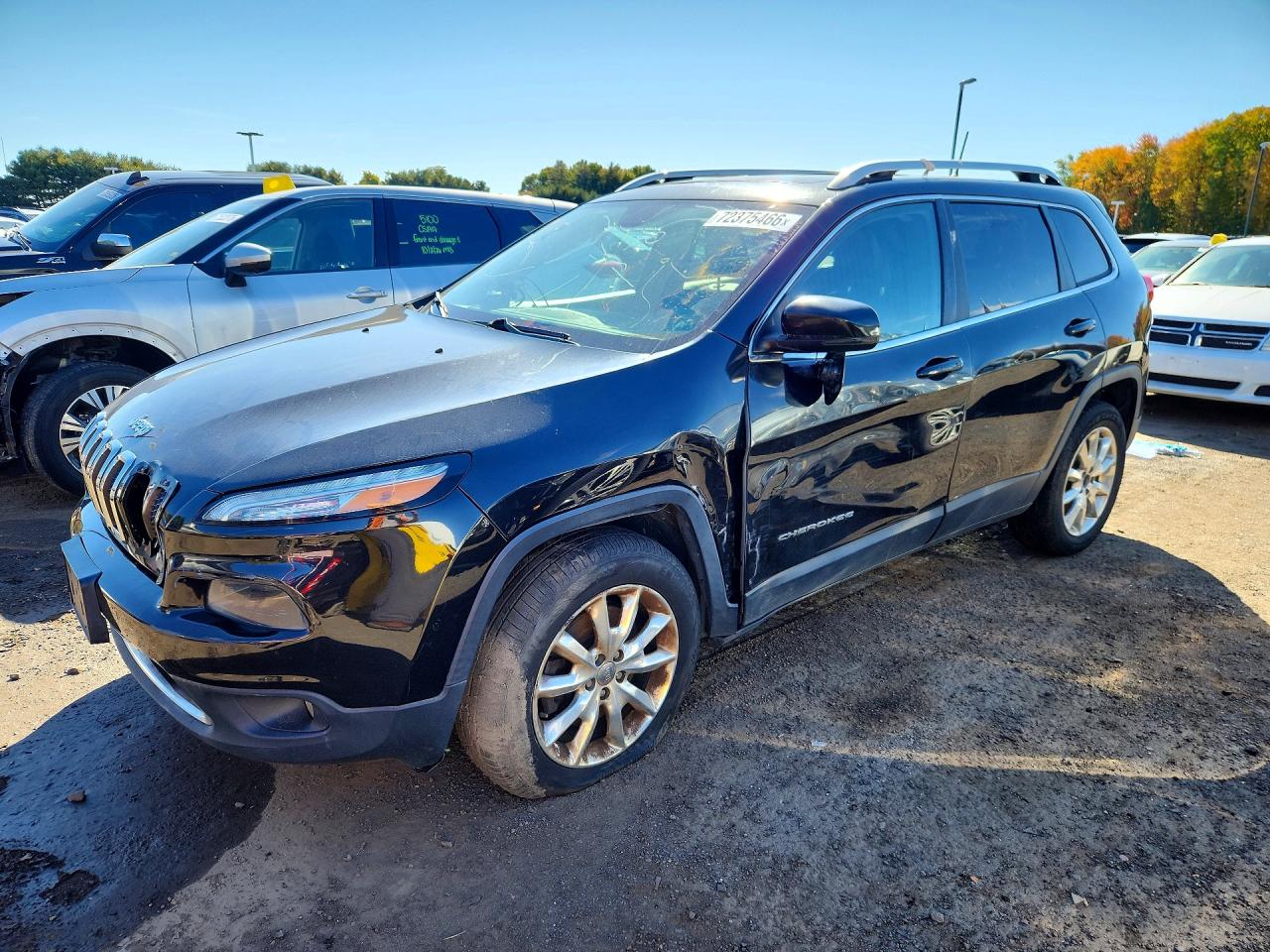 2016 JEEP CHEROKEE Limited — Front 3/4