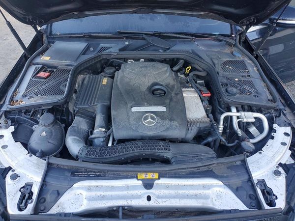 2015 MERCEDES-BENZ C-CLASS 4-MATIC — Engine bay