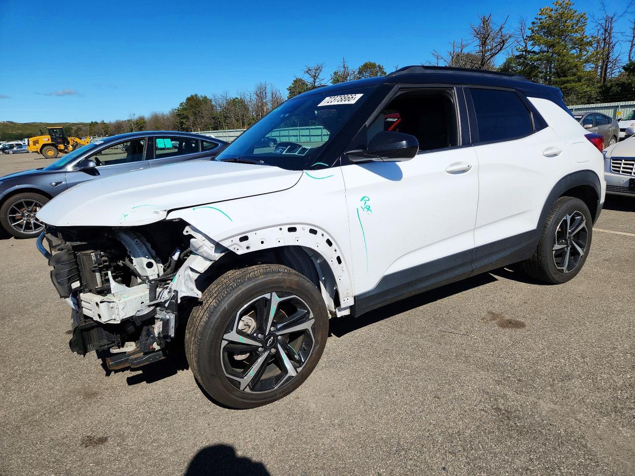 2021 CHEVROLET TRAILBLAZE RS — Front 3/4