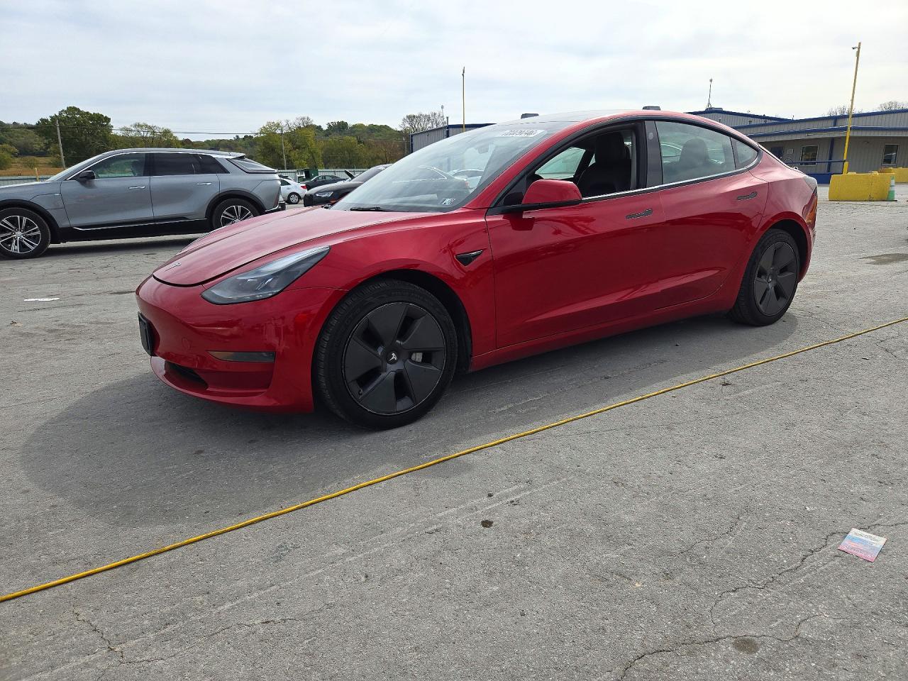2022 TESLA MODEL 3 — Front 3/4