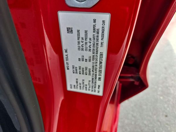 2022 TESLA MODEL 3 — VINS
