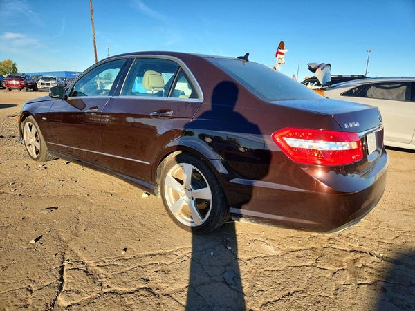 2012 MERCEDES-BENZ E E350 4-MATIC — DSRA