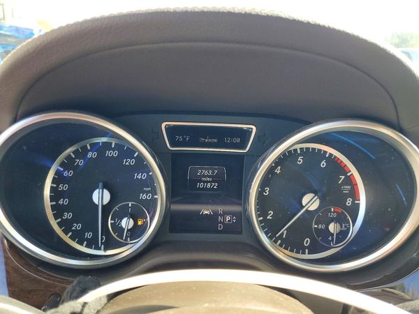 2013 MERCEDES-BENZ GL GL450 4MATIC — ODOM