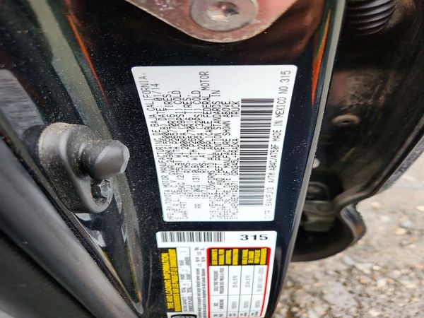 2014 TOYOTA TACOMA Delux Grade — VINS