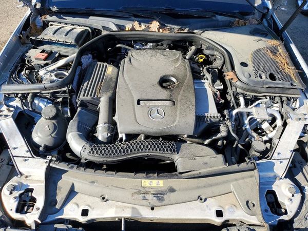 2017 MERCEDES-BENZ E-CLASS — Engine bay