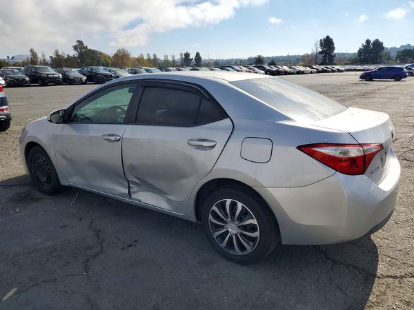 2015 TOYOTA COROLLA L/LE — DSRA