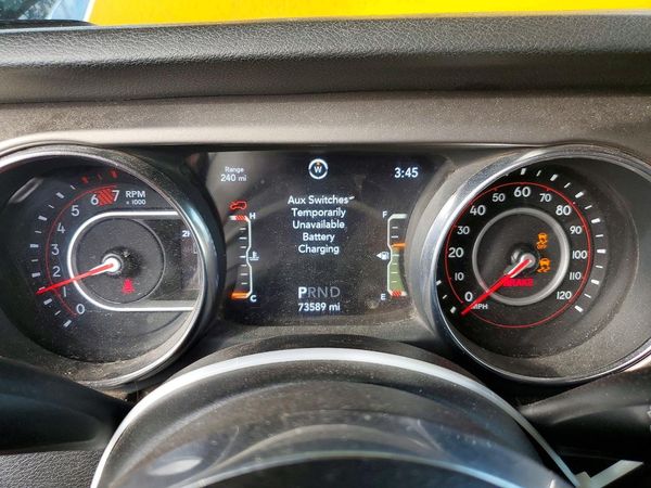 2019 JEEP WRANGLER UNLIMITED Unlimited Rubicon — ODOM