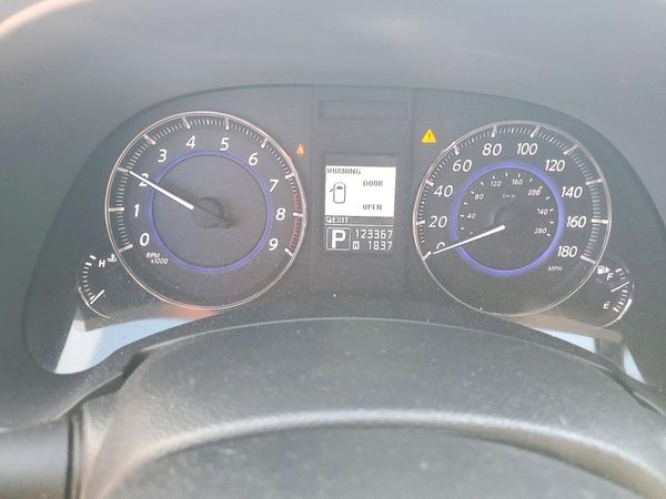 2012 INFINITI FX35 — ODOM