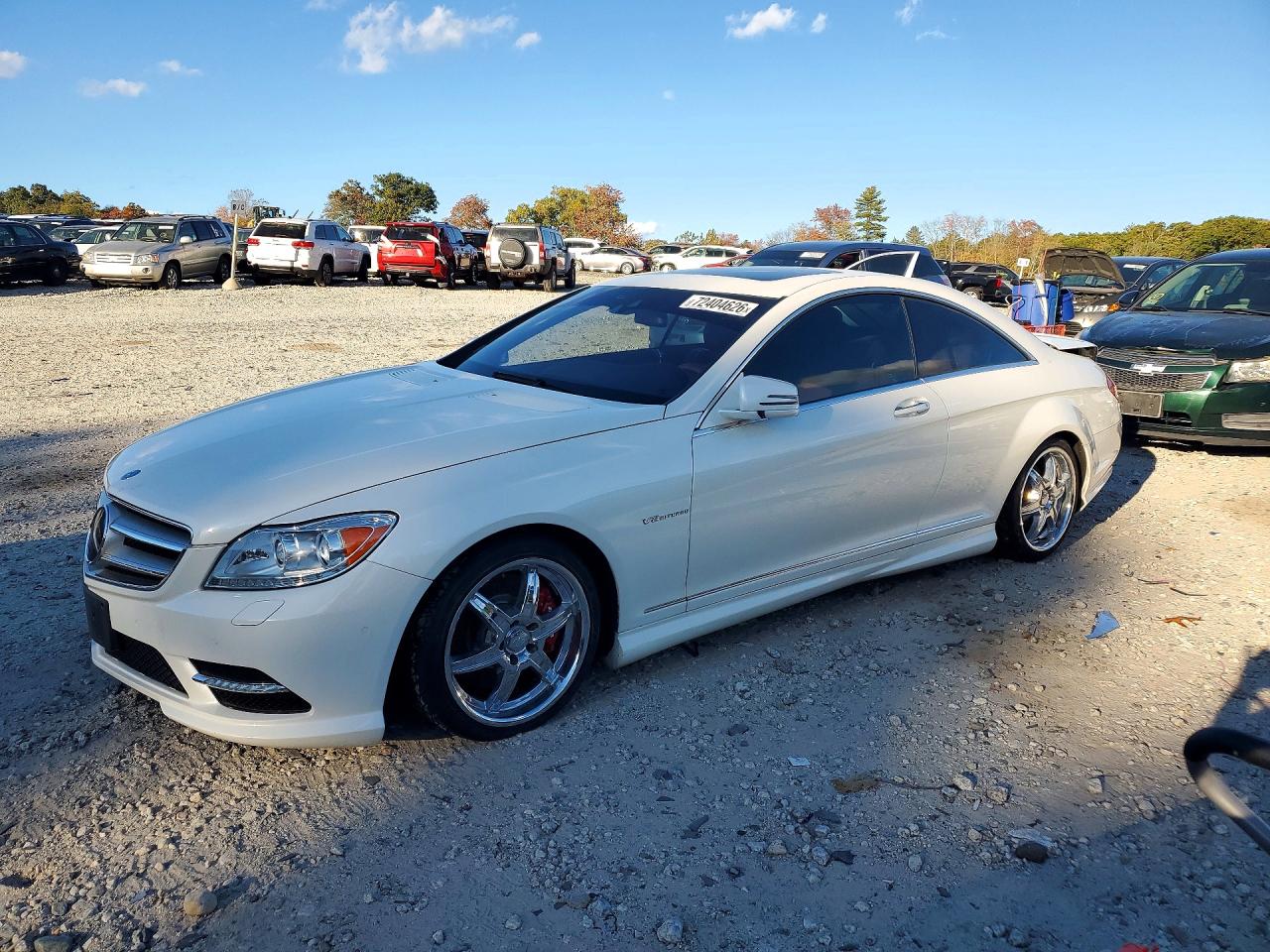 2012 MERCEDES-BENZ CL-CLASS CL550 4-MATIC — Front 3/4