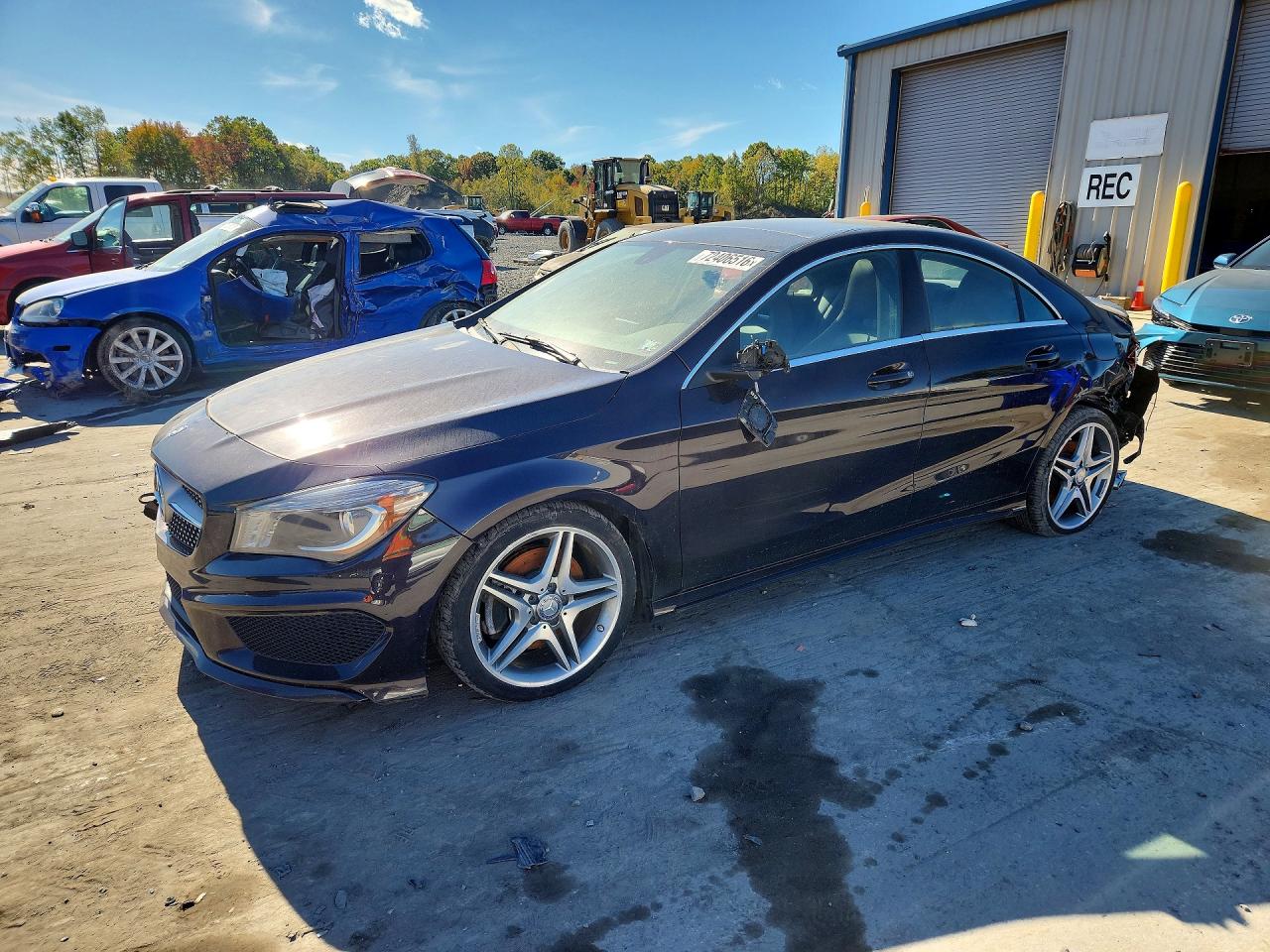 2014 MERCEDES-BENZ CLA CLA250 — Front 3/4