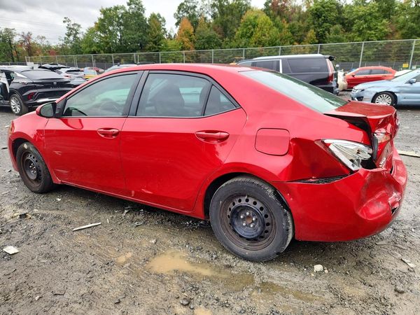 2018 TOYOTA COROLLA L/LE/SE/XLE/XSE — DSRA