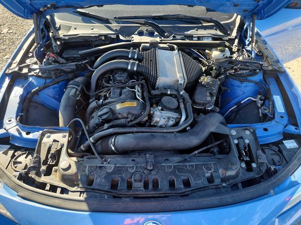 2015 BMW M4 — Engine bay