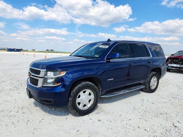 2016 CHEVROLET TAHOE Police Vehicle — Front 3/4