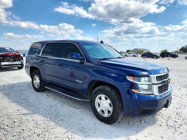 2016 CHEVROLET TAHOE Police Vehicle — Passenger 3/4