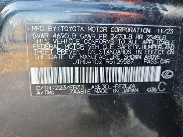 2024 LEXUS IS 300 300 Premium — VINS