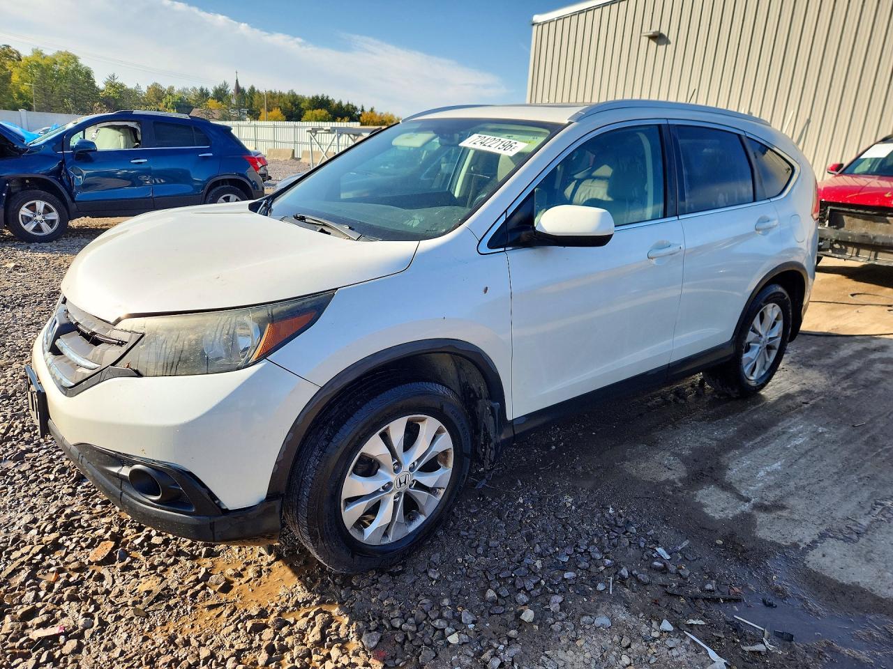 2013 HONDA CRV EX-L — Front 3/4