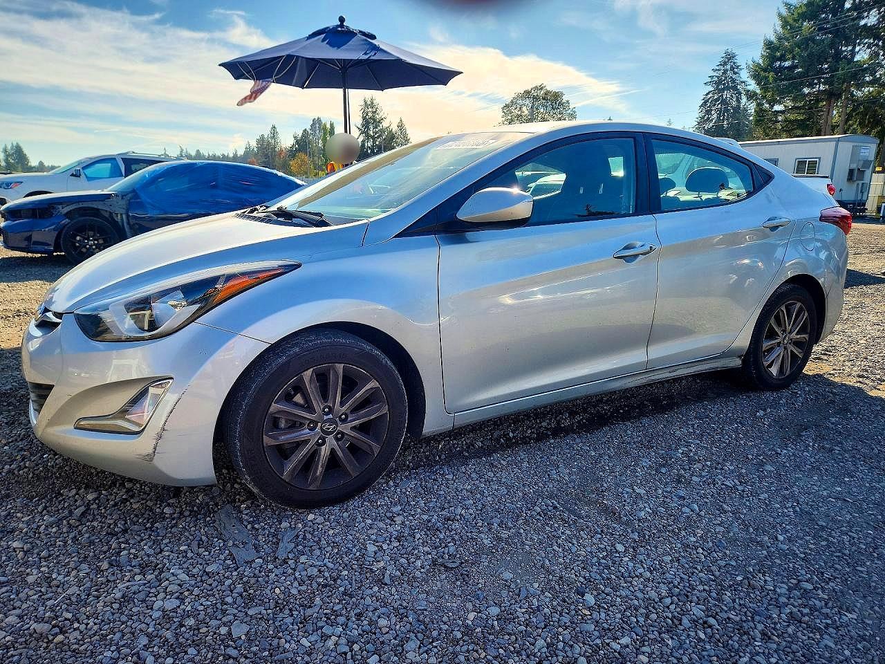 2015 HYUNDAI ELANTRA GLS(Middle) — Front 3/4