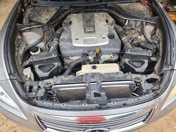 2013 INFINITI M37 — Engine bay