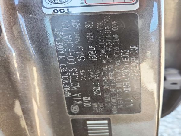 2013 KIA FORTE EX — VINS