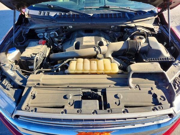 2020 FORD F150 — Engine bay