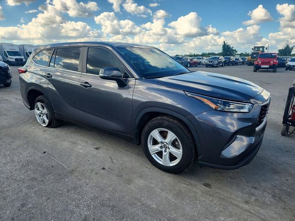 2023 TOYOTA HIGHLANDER — Passenger 3/4