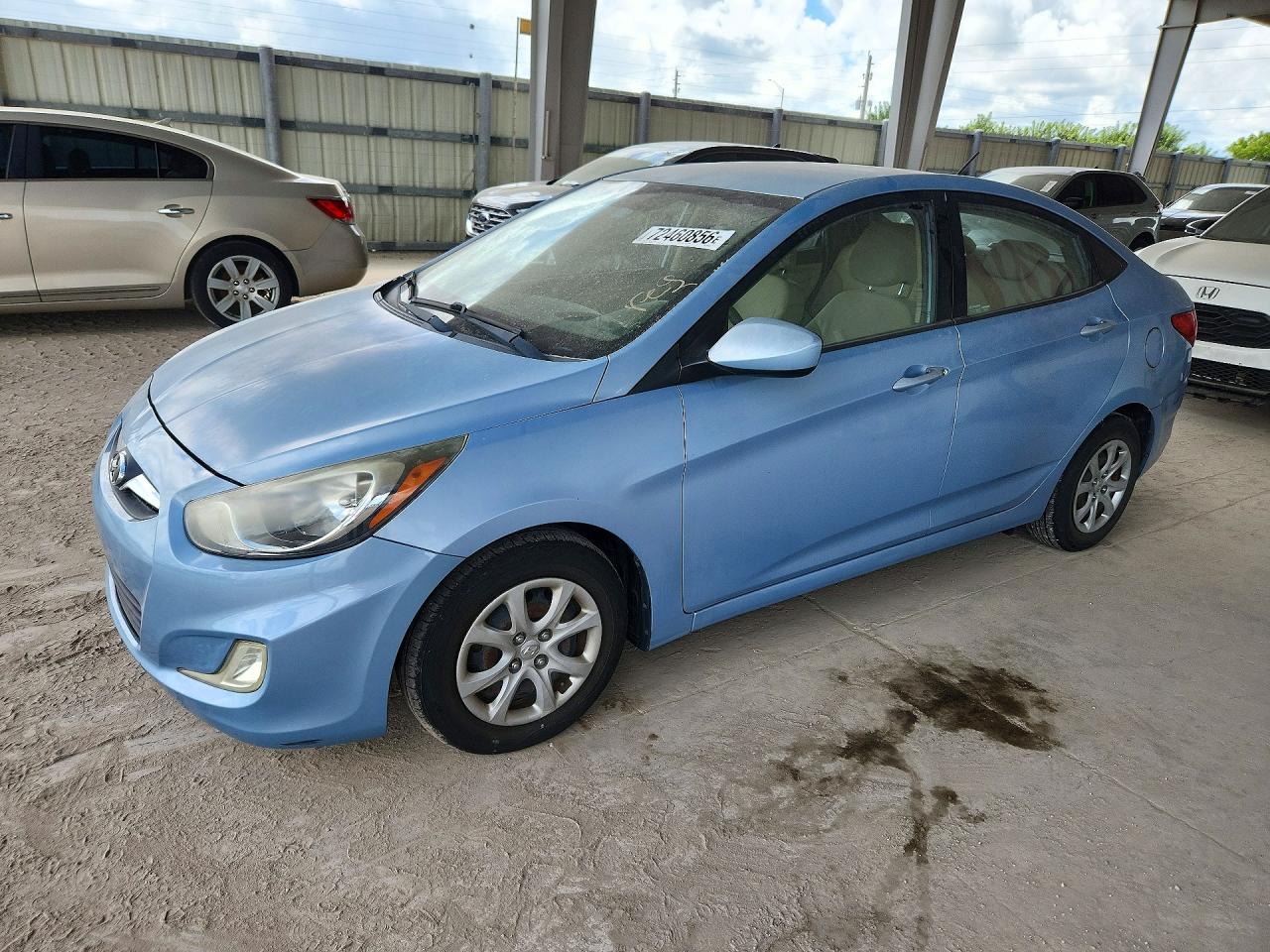 2014 HYUNDAI ACCENT 5DR GS / 4DR GLS — Front 3/4
