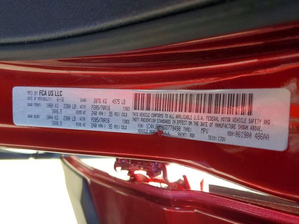 2016 JEEP PATRIOT Sport — VINS