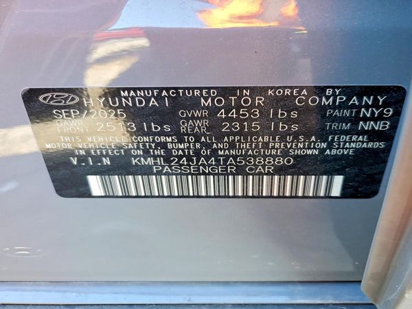 2026 HYUNDAI SONATA