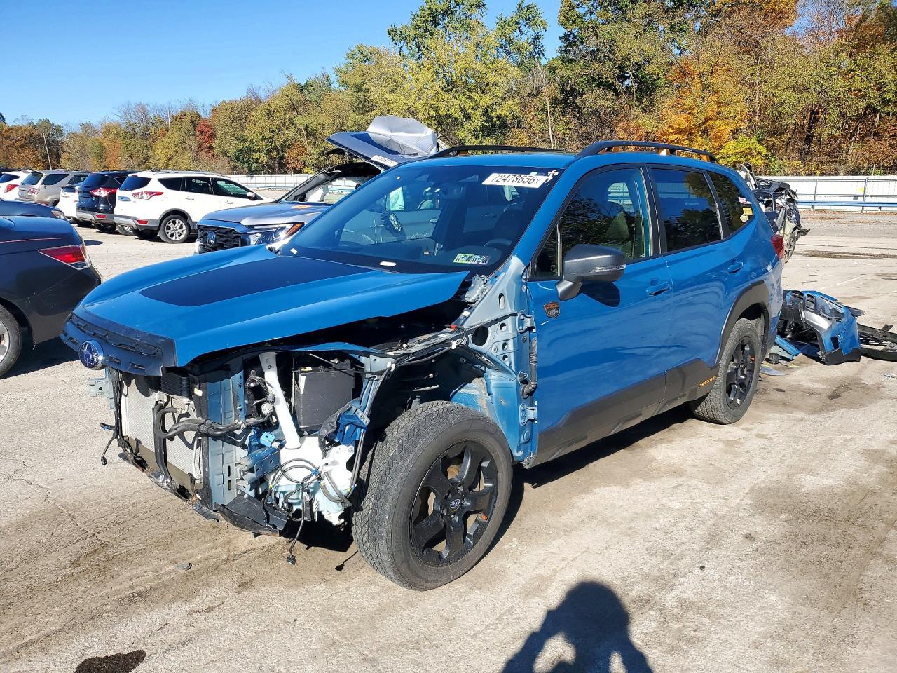 2022 SUBARU FORESTER Wilderness — Front 3/4