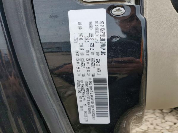 2015 DODGE GRAND CARAVAN SE — VINS