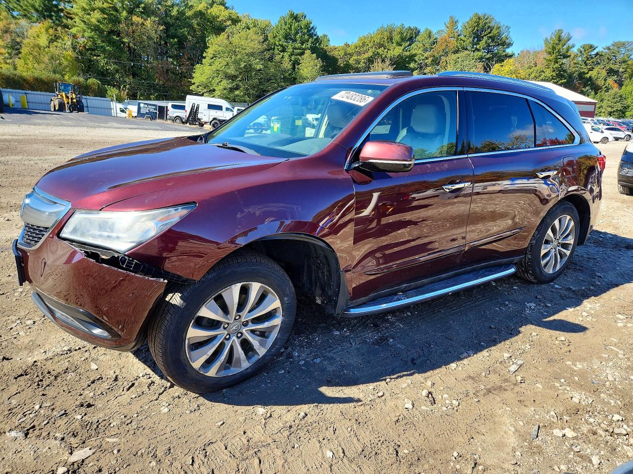 2014 ACURA MDX SH-AWD Tech — Front 3/4