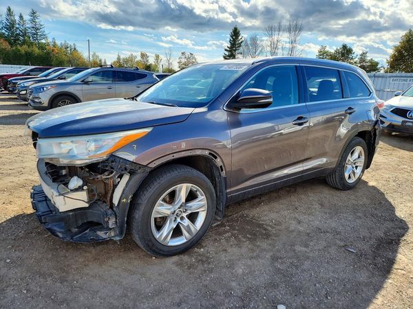 2016 TOYOTA HIGHLANDER Base/Hybrid — Front 3/4