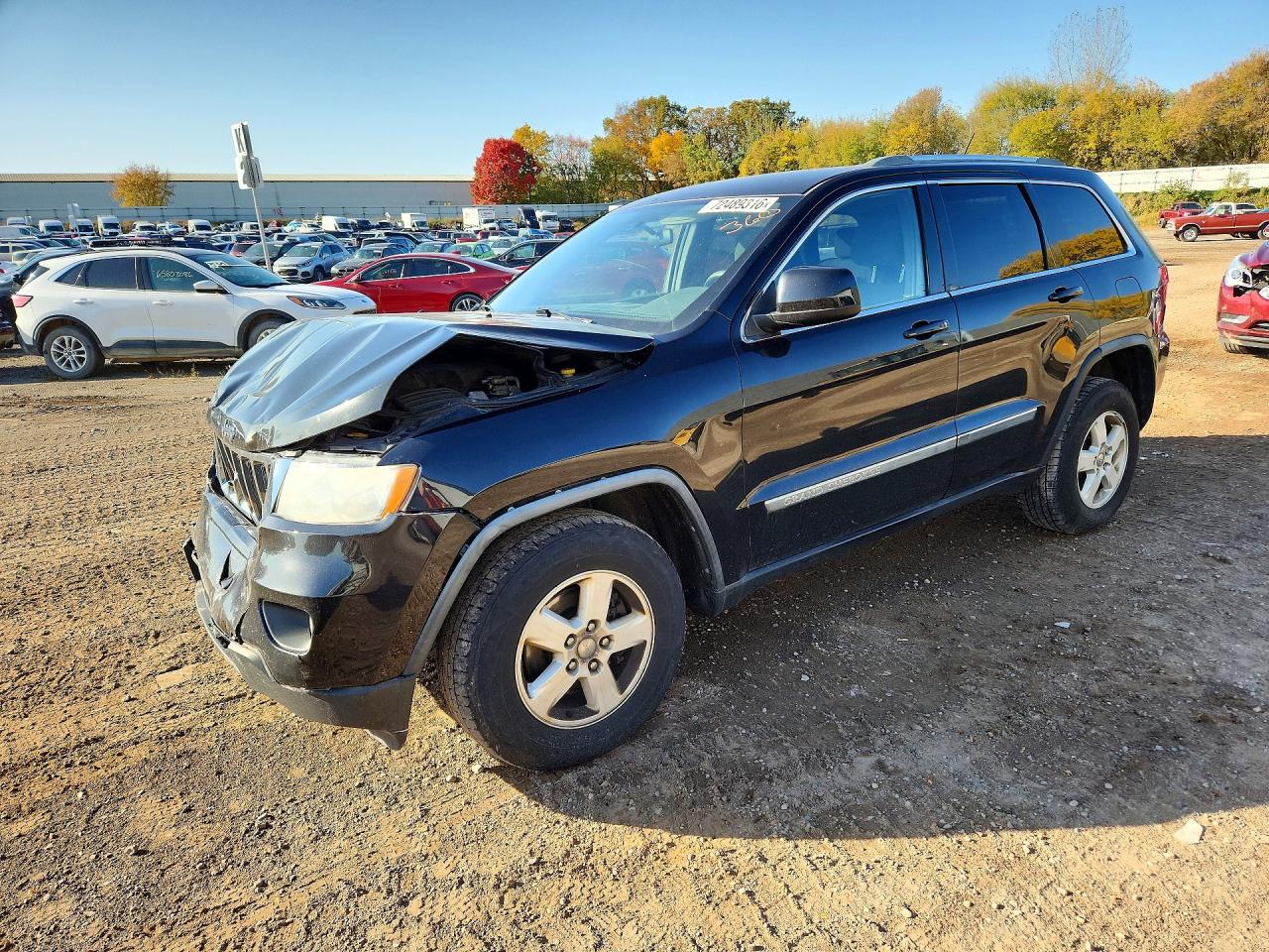 2012 JEEP CHEROKEE Laredo — Front 3/4