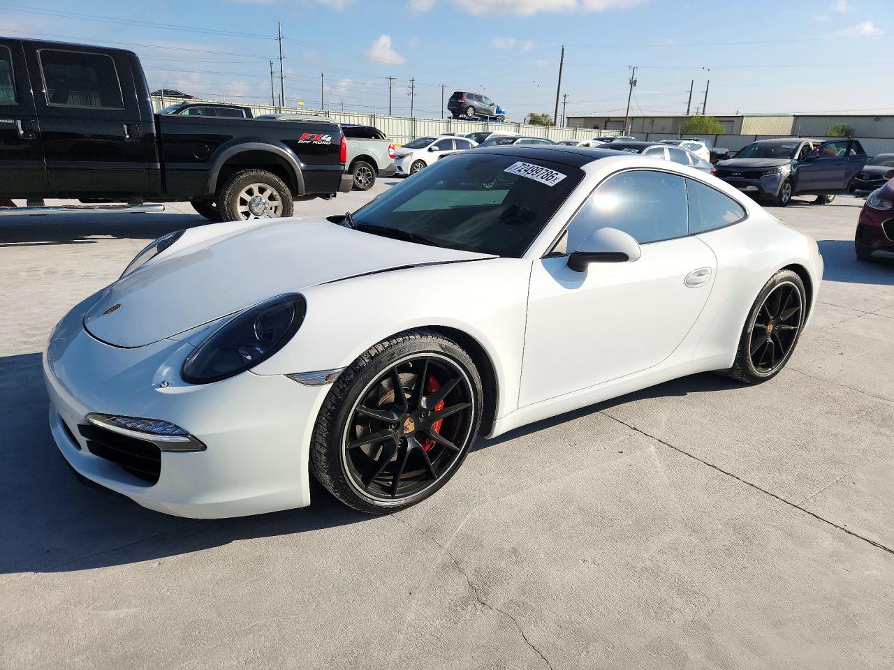 2014 PORSCHE 911 S (2WD), 4S (4WD) — Front 3/4