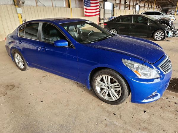 2013 INFINITI G37 — Passenger 3/4