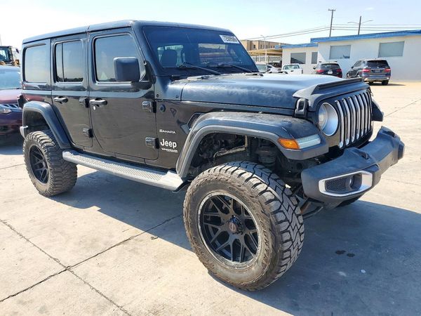 2020 JEEP WRANGLER UNLIMITED Unlimited Sahara — Passenger 3/4