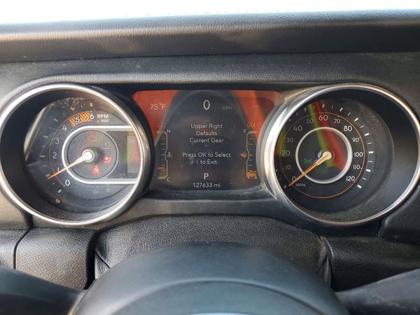 2020 JEEP WRANGLER UNLIMITED Unlimited Sahara — ODOM