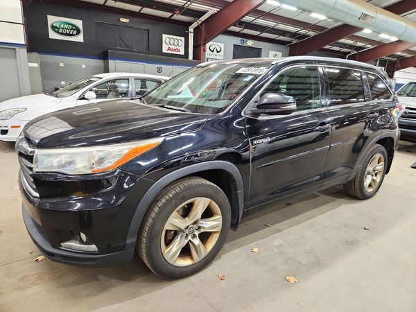 2016 TOYOTA HIGHLANDER Base/Hybrid — Front 3/4