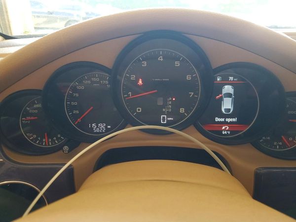2012 PORSCHE PANAMERA Base (2WD), 4 (4WD) — ODOM