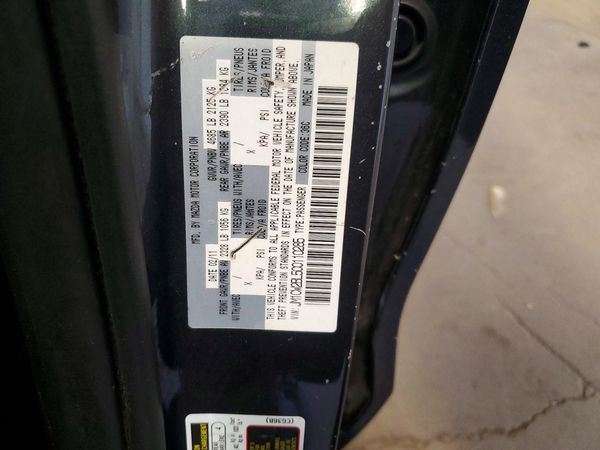 2012 MAZDA 5 Sport/GX — VINS