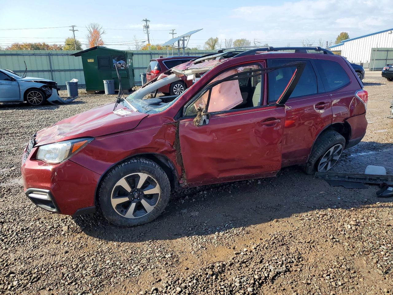 2018 SUBARU FORESTER Premium+CWP — Front 3/4