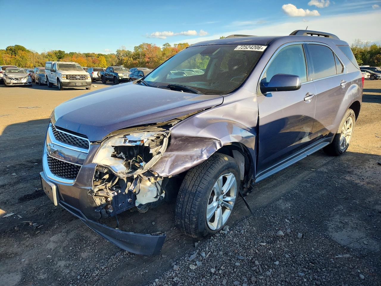 2013 CHEVROLET EQUINOX 2LT — Front 3/4