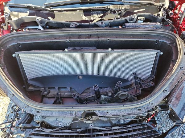 2020 TESLA MODEL X — Engine bay