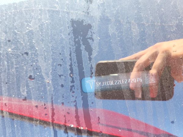 2020 TESLA MODEL X — VINP