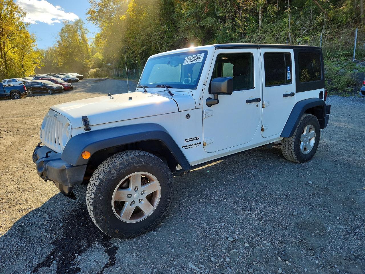 2017 JEEP WRANGLER Unlimited Sport — Front 3/4